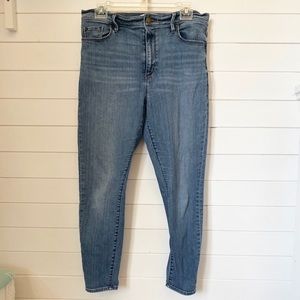 Loft Modern High Waist Skinny Ankle Jeans